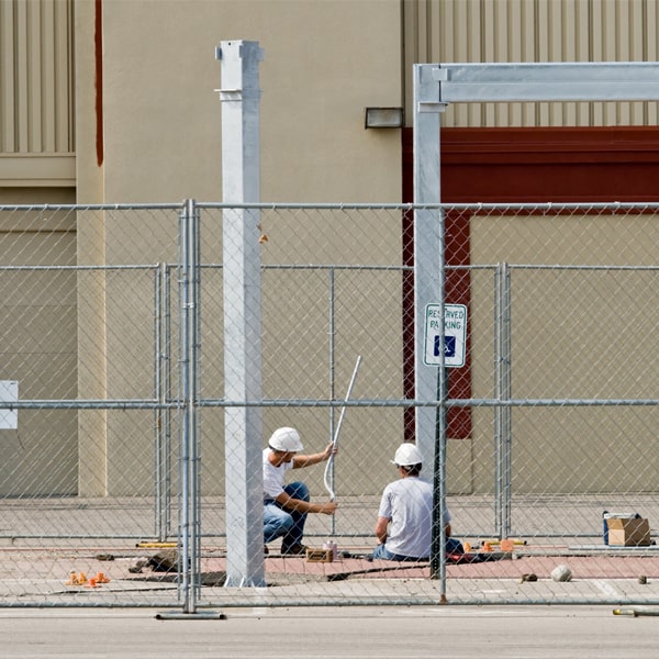 how much time can i lease the temporary fence for my construction site or event in Gorham Maine